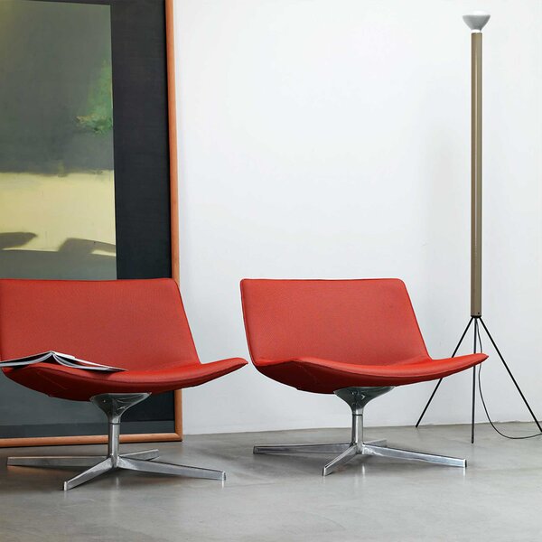 Flos Luminator E27 ikonická stojací lampa Bílá
