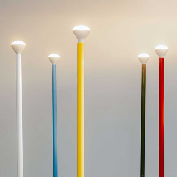 Flos Luminator E27 ikonická stojací lampa Bílá