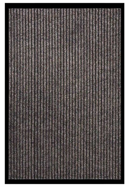 Rohožka pruhovaná béžová 80 x 120 cm 331603