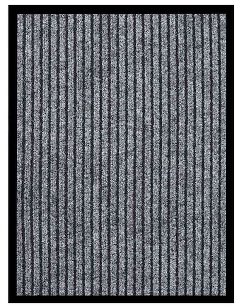 Rohožka pruhovaná šedá 40 x 60 cm 331604