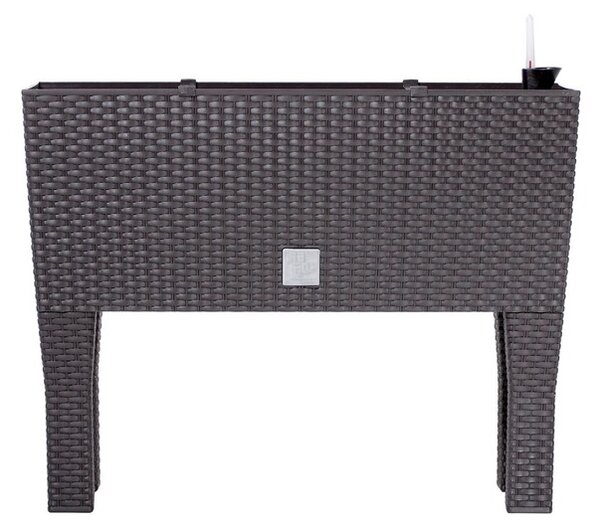 Prosperplast Truhlík se zavlažovacím systémem Rato Case High (tmavě okrová, Š 80 x V 62 x H 33 cm) (100275859005)