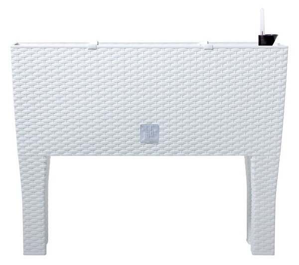 Prosperplast Truhlík se zavlažovacím systémem Rato Case High (bílá, Š 80 x V 62 x H 33 cm) (100275859008)