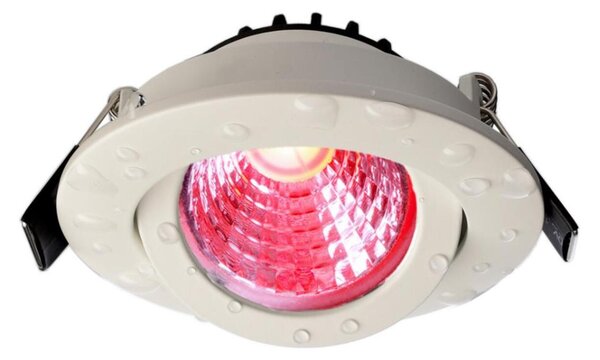 Deko-Light vestavné bodové svítidlo Dione IP44, 7W, RGB+3000 K, bílá 565450