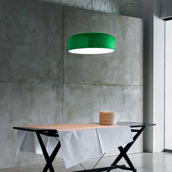 Flos Smithfield E27 závěsné svítidlo Šedá