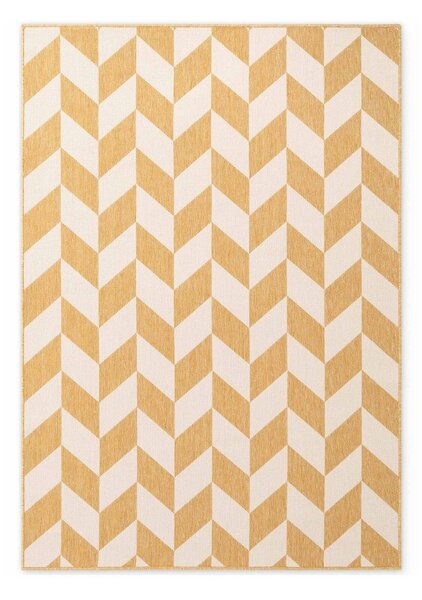 Okrově žlutý/krémový vnitřní a venkovní koberec 120x170 cm Haringey Terrick – Ted Baker