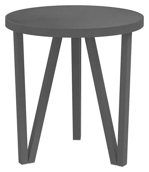 Čajový stolek černý Ø 35 cm MDF 331667