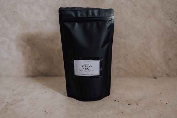 Sypaná svíčka, 100% přírodní vosk, barva bílá, 200g, 10 knotů (50 h)