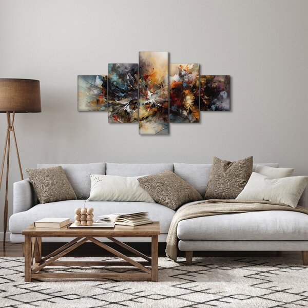 Obraz - Abstraktní grafika (125x70 cm)