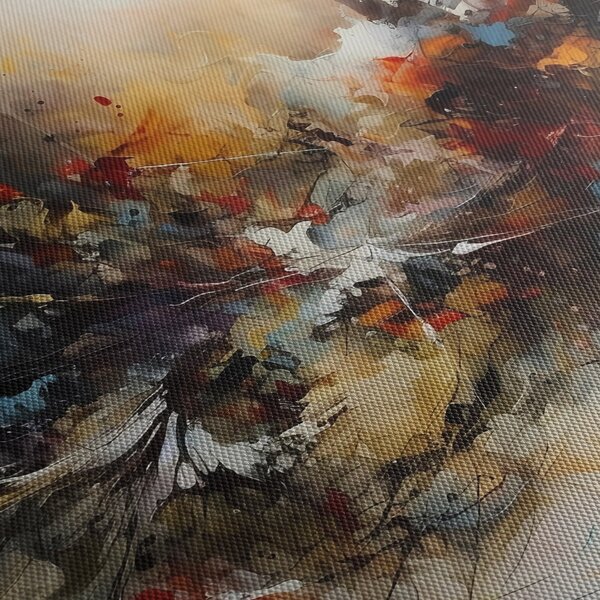 Obraz - Abstraktní grafika (170x50 cm)