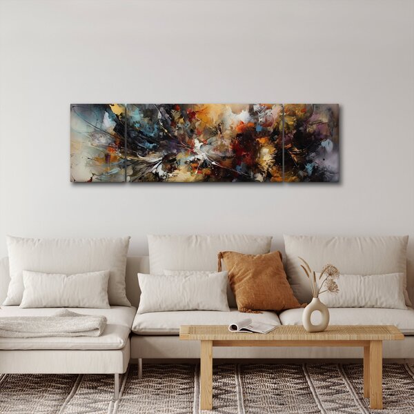 Obraz - Abstraktní grafika (170x50 cm)