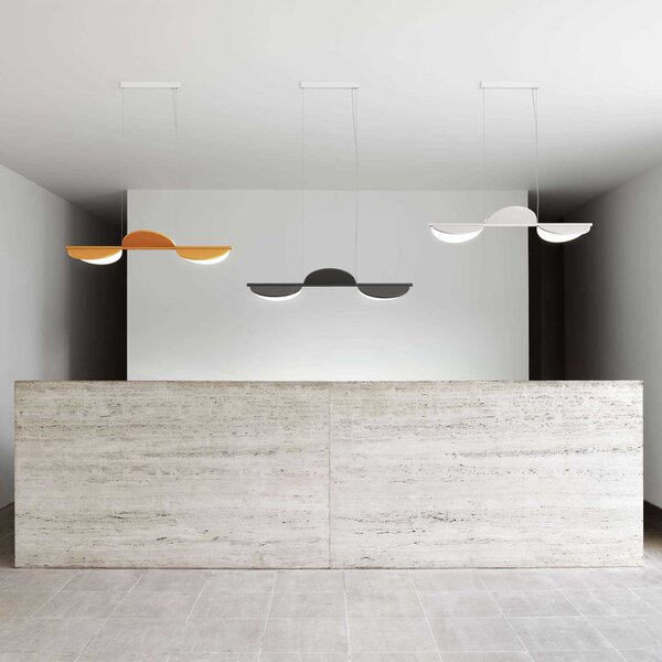 Flos Almendra LED lineární závěsné svítidlo 3Béžová