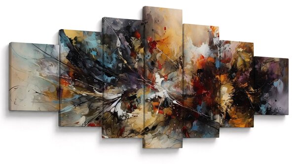 Obraz - Abstraktní grafika (210x100 cm)