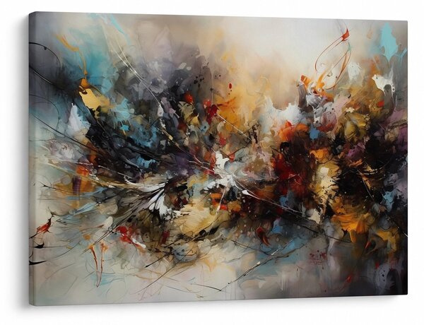 Obraz - Abstraktní grafika (70x50 cm)