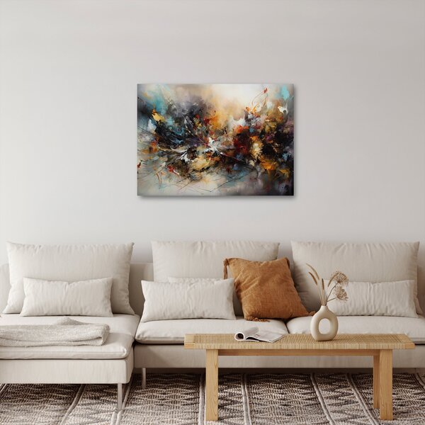 Obraz - Abstraktní grafika (70x50 cm)