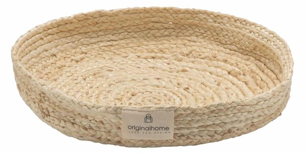 Original Home Jutový talíř – ozdobný podnos 30 cm | Přírodní design