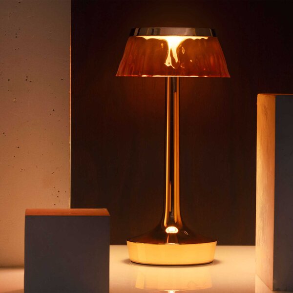 Flos Bon Jour Unplugged LED stolní přenosné svítidlo Šedá