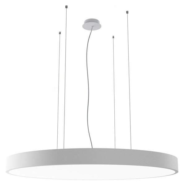 Led2 Závěsné LED svítidlo MONO SLIM P-Z ø 80 cm, CCT 2700/4000K, 80W Barva: Černá, Teplota světla: 3000K/4000K, Stmívání, řízení: TRIAC