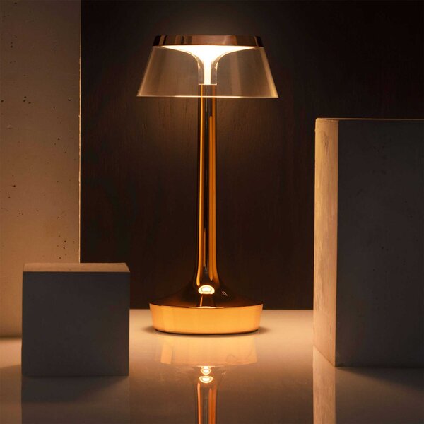 Flos Bon Jour Unplugged LED stolní přenosné svítidlo Šedá