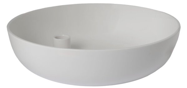 Storefactory Scandinavia Keramický svícen Lidatorp XL - Glossy White SF526