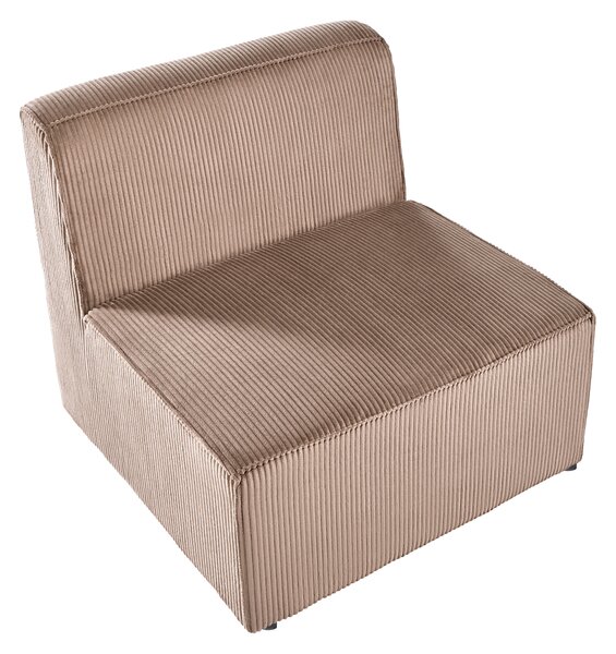Modulární pohovka 3místná LEMVIG Manšestr Pískově béžová