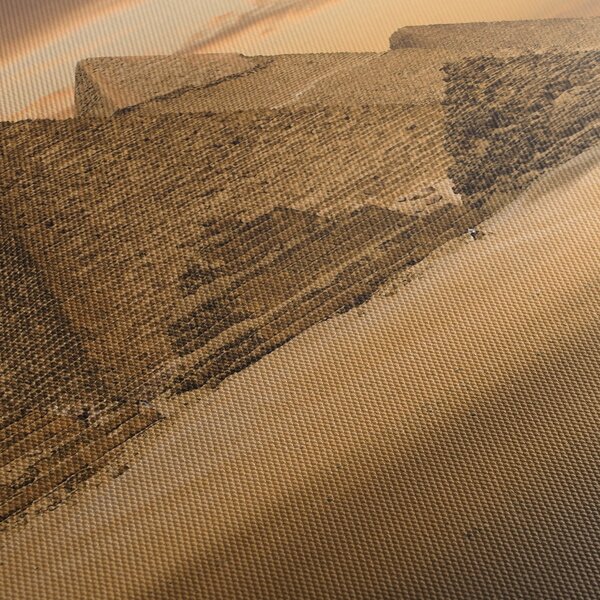 Obraz - Pyramidy (125x70 cm)