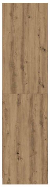 Šatní skříň dub artisan 50 x 50 x 200 cm kompozitní dřevo 3318629
