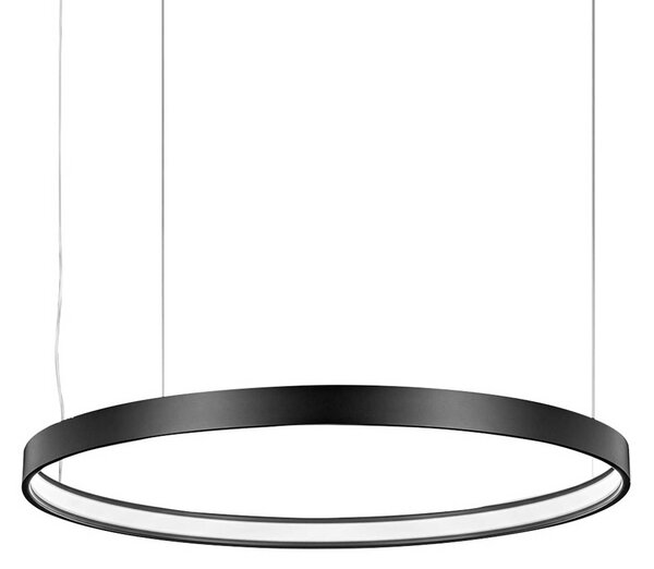 Zava Siom LED závěsné kruhové svítidlo Ø800mmČerná