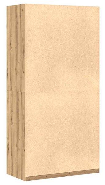 Šatní skříň dub artisan 100 x 50 x 200 cm kompozitní dřevo 3318625