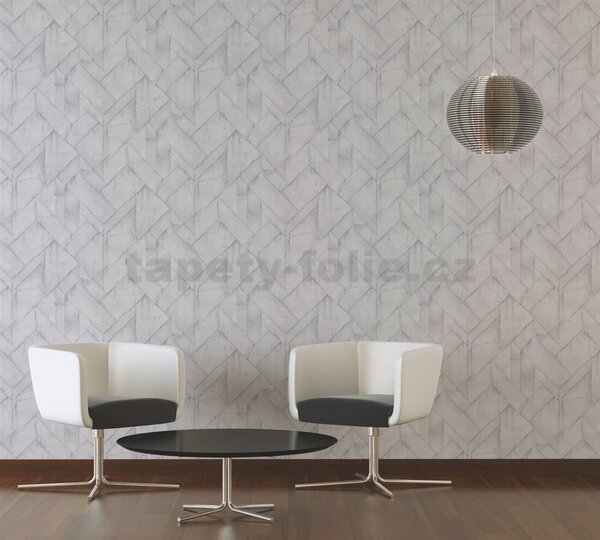 Vliesové tapety na zeď Industrial 37741-5, rozměr 10,05 m x 0,53 m, šedé, A.S. CRÉATION
