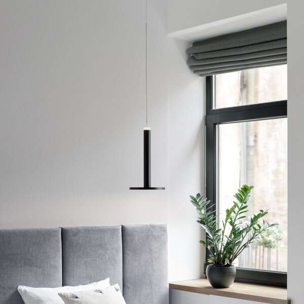Nova Luce Kovové závěsné LED světlo Palencia 15 cm