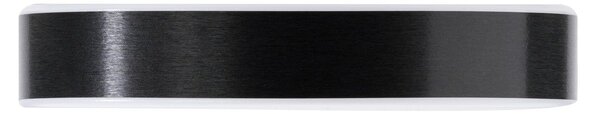 OS DEL52623 DELIA CV2 stropní/nástěnné plastové polovestavné svítidlo bílá / černá IP44 2x25W E27 - OSMONT