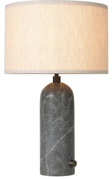 GUBI Mramorová stolní lampa Gravity 65 cm