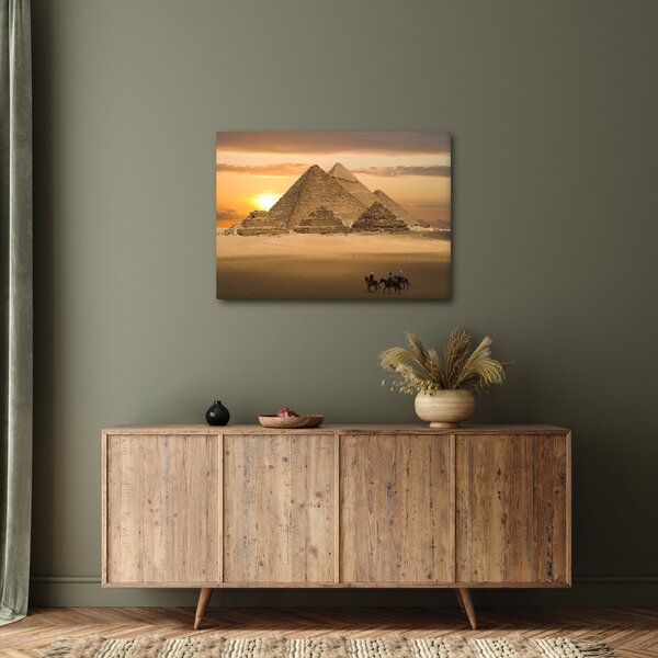 Obraz - Pyramidy (70x50 cm)
