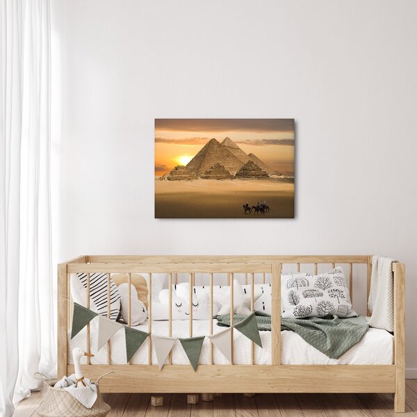 Obraz - Pyramidy (70x50 cm)