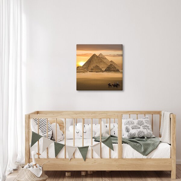 Obraz - Pyramidy (30x30 cm)