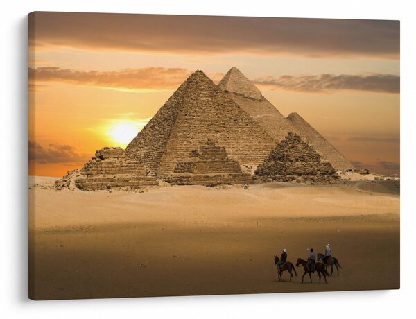Obraz - Pyramidy (70x50 cm)