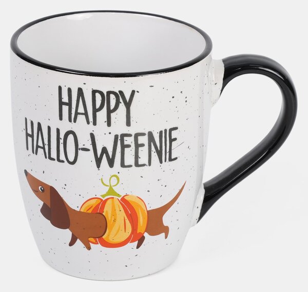 Sinsay - Keramický hrnek s uchem na Halloween - bílá