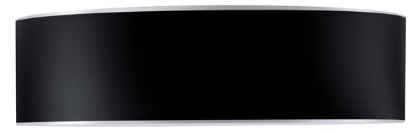 OS ERI52178 ERIS CV3 stropní/nástěnné skleněné polovestavné svítidlo bílá / černá IP44 3x25W E27 - OSMONT