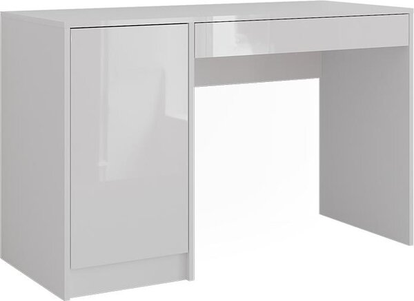 Toaletní stolek Vicco Sherry Bílá/bílý vysoký lesk 119.8 cm 4 díly, Model 57623