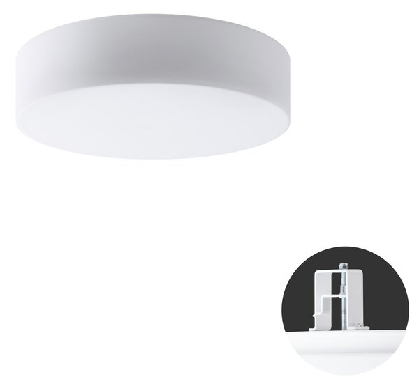 OS ERI52176 ERIS V3 stropní/nástěnné skleněné polovestavné svítidlo bílá IP44 3x25W E27 - OSMONT