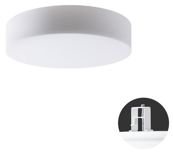 OS ERI52180 ERIS V4 stropní/nástěnné skleněné polovestavné svítidlo bílá IP44 3x25W E27 - OSMONT