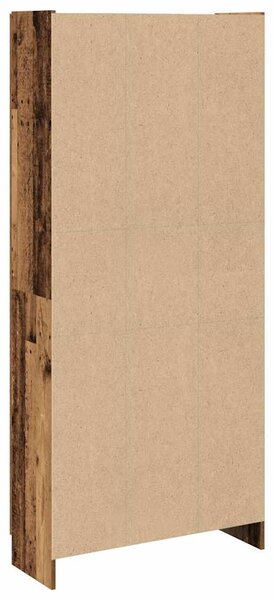 Skříň old wood 82,5 x 30,5 x 185 cm kompozitní dřevo 3318716