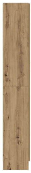 Skříň dub artisan 82,5 x 30,5 x 185 cm kompozitní dřevo 3318717