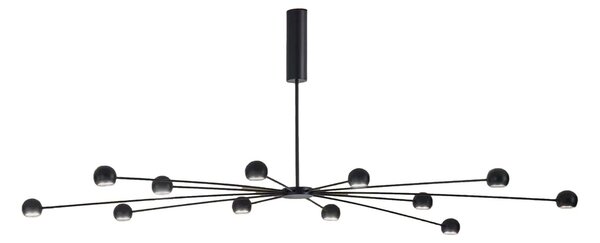 Zava Atrax LED závěsné svítidlo 6ON/OFFČerná