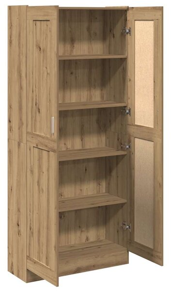 Skříň dub artisan 82,5 x 30,5 x 185 cm kompozitní dřevo 3318717
