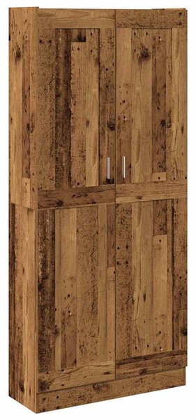 Skříň old wood 82,5 x 30,5 x 185 cm kompozitní dřevo 3318716
