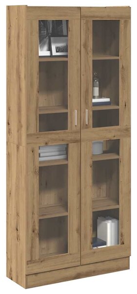 Skříň dub artisan 82,5 x 30,5 x 185 cm kompozitní dřevo 3318721