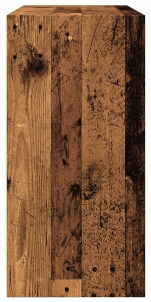 Příborník old wood 102 x 37 x 75,5 cm kompozitní dřevo 3318724