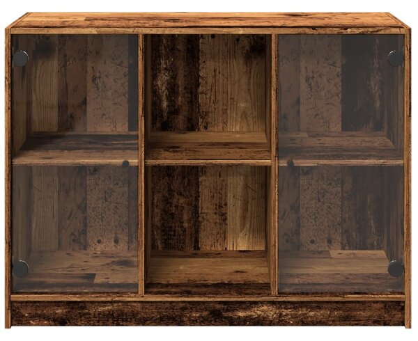 Příborník old wood 102 x 37 x 75,5 cm kompozitní dřevo 3318724