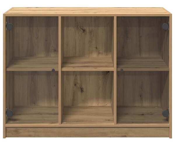 Příborník dub artisan 102 x 37 x 75,5 cm kompozitní dřevo 3318725